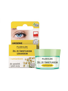 Floslek Eye Care Eyelid Gel with Eyebright and Camomile 10g
