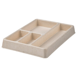 HÖNSNÄT Cable organiser for drawer, natural, 29x21 cm