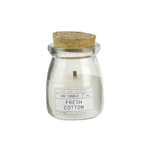 Scented Candle Bougie Fresh Cotton