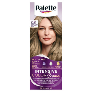 Palette Intensive Color Creme Permanent Hair Dye 7-21 Ash Middle Blond
