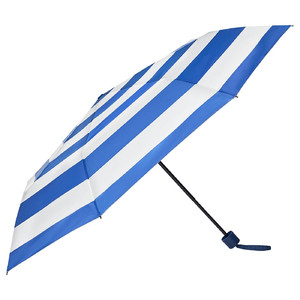 KNALLA Umbrella, foldable multicolour/patterned