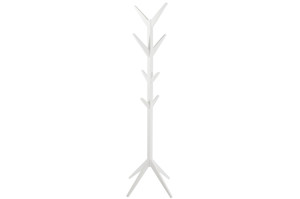 Hat and Coat Stand Ascot, white