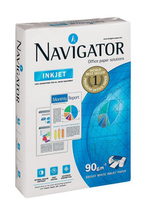 Navigator Office Printer Paper Bright White Inkjet Paper A3 90g Premium 500 Sheets