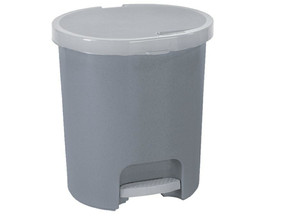 Curver Pedal Waste Bin 25l, grey/granite