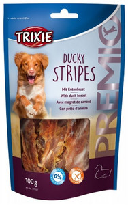 Trixie Premio Light Ducky Stripes Dog Snack 100g