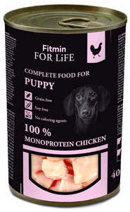 Fitmin Dog For Life Puppy Chicken Can 400g
