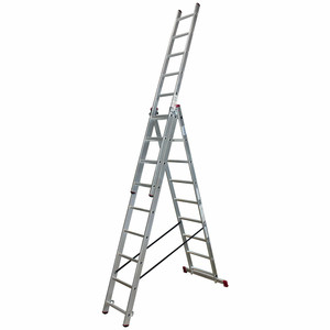 KRAUSE 3-piece Ladder CORDA 3x 6 Steps