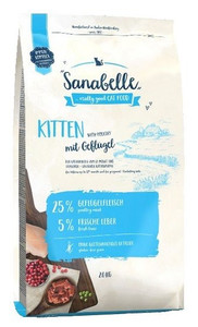 Sanabelle Cat Food Kitten Poultry 2kg