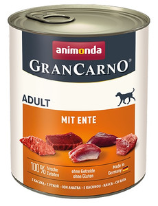 Animonda GranCarno Adult Duck Wet Dog Food 800g