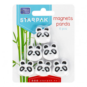 Magnets Panda 6pcs
