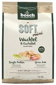 Bosch Dog Food Soft Mini Quail & Potato 2.5kg