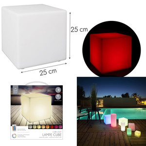 Floor Lamp LED Colorful Cube 25cm