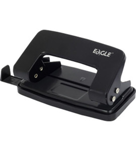 Hole Puncher 2-Hole Punch up to 8 Sheets, 6mm, black