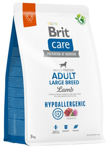 Brit Care Hypoallergenic Adult Large Lamb Dry Dog Food 3kg
