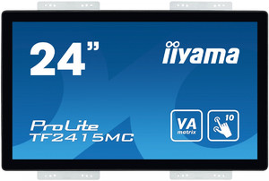 Iiyama 23.8" Monitor TF2415MC-B2 Capacitive 10PKT, Foam, HDMI, DP