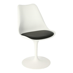 Chair Tulip Basic, white/black