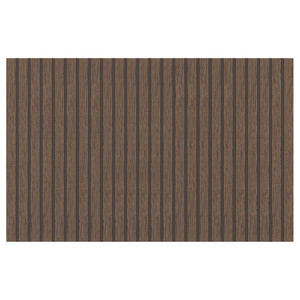 BJÖRKÖVIKEN Door/drawer front, brown stained oak veneer, 60x38 cm