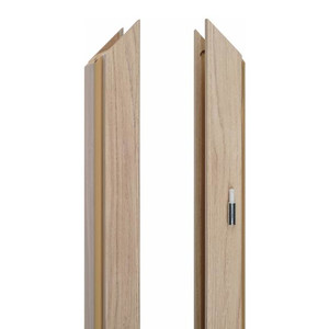 Adjustable Door Frame Jamb 80-100 mm, right, elegant oak
