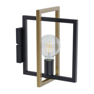 Wall Lamp Eden, black/gold