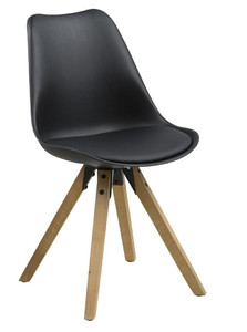 Dining Chair Dima, black/oak