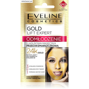 Eveline Gold Lift Expert Rejuvenating Anti-Wrinkle Luxury Mask 5ml