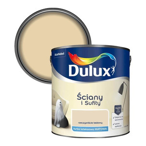 Dulux Walls & Ceilings Matt Latex Paint 2.5l actually beige