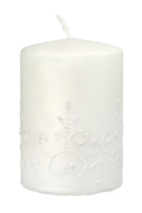 Artman Decorative Candle Tiffany, small, white
