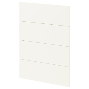 METOD 4 fronts for dishwasher, Vallstena white, 60 cm