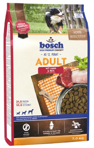 Bosch Adult Dog Food Lamb & Rice 3kg