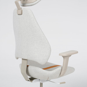 IDÅSEN / GRUPPSPEL Desk and chair, brown/beige, 120x70 cm