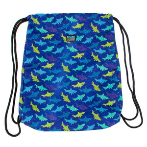 Drawstring Bag School Shoes/Clothes Bag Shark
