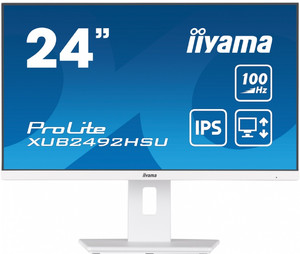 IIYAMA 23.8" Monitor XUB2492HSU-W6 IPS HDMI DP 100Hz