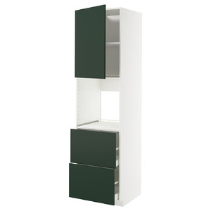 METOD / MAXIMERA Hi cab f ov w dr/2 frnts/2 hi drwrs, 60x60x220 cm