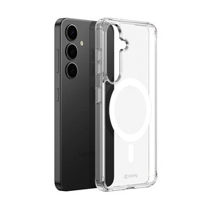 CRONG Phone Case Samsung S25 MagSafe, transparent
