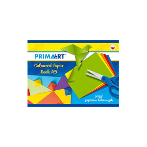 Prima Art Coloured Paper Book A5 25pcs