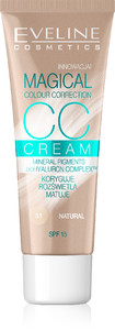 Eveline Magical CC Cream Foundation No.51 Natural 30ml