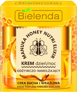 Bielenda Manuka Honey Nutri Elixir Nourishing & Moisturising Day/Night Cream 50ml