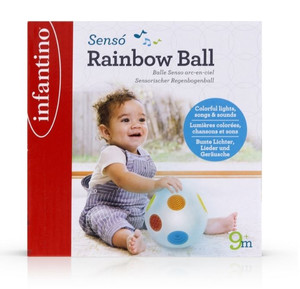 B-Kids Sensory Rainbow Ball 9m+