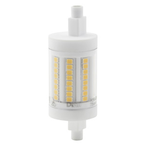 Diall LED Bulb R7s J78 9W 1055lm, frosted, warm white