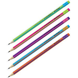 Berlingo Pencil with Eraser HB Triangular Fuze 72pcs
