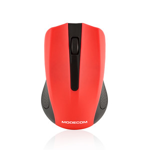 Modecom Wireless Optical Mouse WM9, black-red