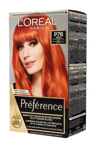 L'Oréal Feria Préférence Very Intensive Copper P78