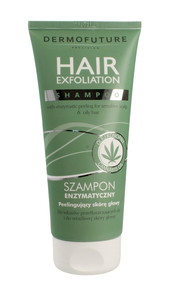 Dermofuture Precision Hair Exfoliation Shampoo with Enzymatic Peeling for Sensitive Scalp & Grasy Hair 200ml