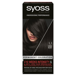 Schwarzkopf Syoss Hair Dye 1-1 Black 