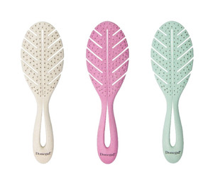 Eco Hair Brush Biodegradable Ventilated Hair Brush, assorted colours