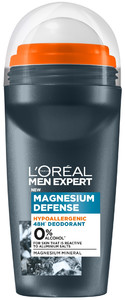 L'Oreal Men Expert Roll-on Deodorant Hypoallergenic Magnesium Defence 50ml