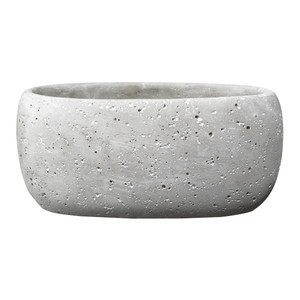 SK Soendgen Keramik Plant Pot Stand Bettona 14 cm, light grey