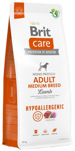 Brit Care Hypoallergenic Adult Medium Lamb Dry Dog Food 12kg