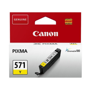 Canon Ink Cartridge CLI-571 YELLOW 0388C001
