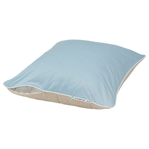KEJSAROLVON Pillow protector, beige/blue, 50x60 cm